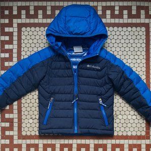 XXS (5t) Blue Columbia Powder lite Winter Coat
